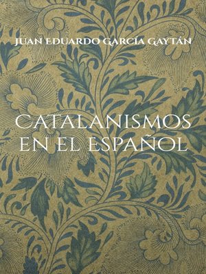 cover image of Catalanismos en el Español